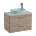 Vado Cameo 2 Drawer Wall Hung Vanity Unit With Worktop