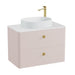 Vado Cameo 2 Drawer Wall Hung Vanity Unit With Worktop