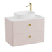 Vado Cameo 2 Drawer Wall Hung Vanity Unit With Worktop