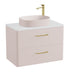 Vado Cameo 2 Drawer Wall Hung Vanity Unit With Worktop