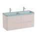 Vado Cameo 4 Drawer Wall Hung Vanity Unit With Arctic Basin