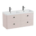 Vado Cameo 4 Drawer Wall Hung Vanity Unit With Arctic Basin