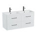 Vado Cameo 4 Drawer Wall Hung Vanity Unit With Arctic Basin