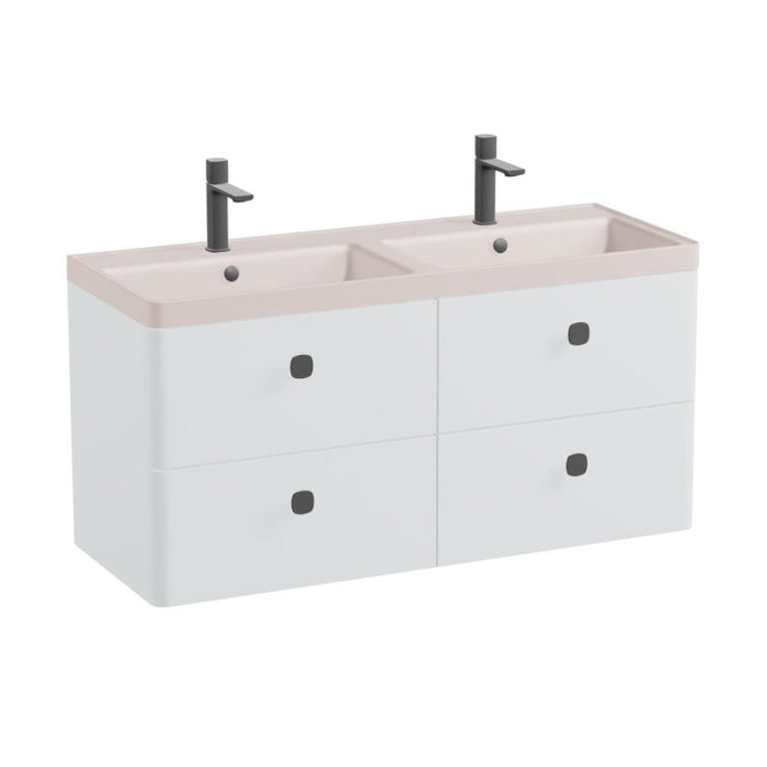 Vado Cameo 4 Drawer Wall Hung Vanity Unit With Arctic Basin