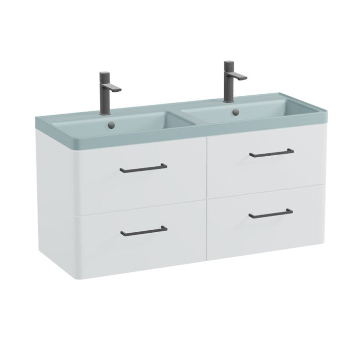Vado Cameo 4 Drawer Wall Hung Vanity Unit With Arctic Basin