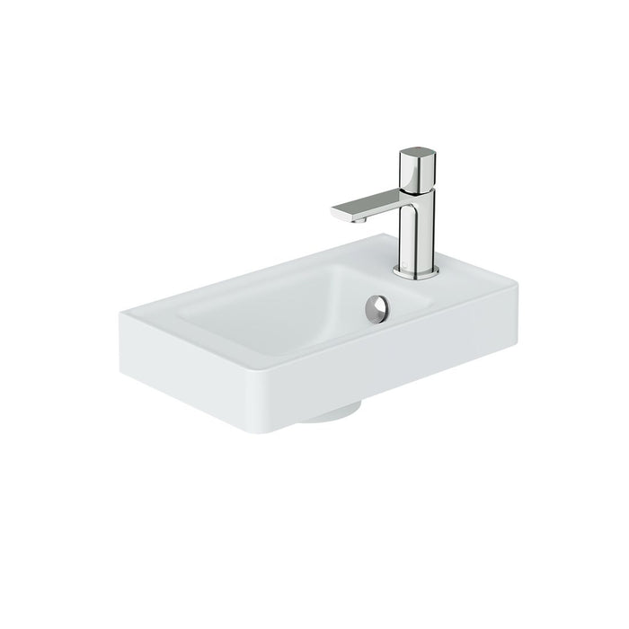 Vado Cameo Cloakroom Basin - 400mm Wide - 1 TH - Arctic