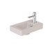Vado Cameo Cloakroom Basin - 400mm Wide - 1 TH - Pink Clay