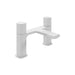 Vado Cameo Deck Mounted Bath Filler Tap - Matt White - Bath