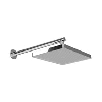 Vado Cameo Fixed Rectangular Shower Head With Wall Mounted