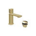 Vado Cameo Knob Deck Mounted Mini Mono Basin Mixer Tap