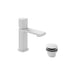 Vado Cameo Knob Deck Mounted Mini Mono Basin Mixer Tap