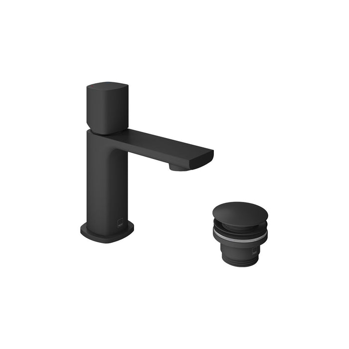 Vado Cameo Knob Deck Mounted Mini Mono Basin Mixer Tap