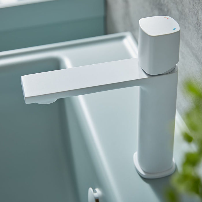 Vado Cameo Knob Deck Mounted Mono Basin Mixer Tap - Basin