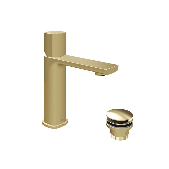 Vado Cameo Knob Deck Mounted Mono Basin Mixer Tap