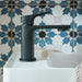 Vado Cameo Lever Deck Mounted Mini Mono Basin Mixer Tap