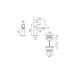 Vado Cameo Lever Deck Mounted Mini Mono Basin Mixer Tap