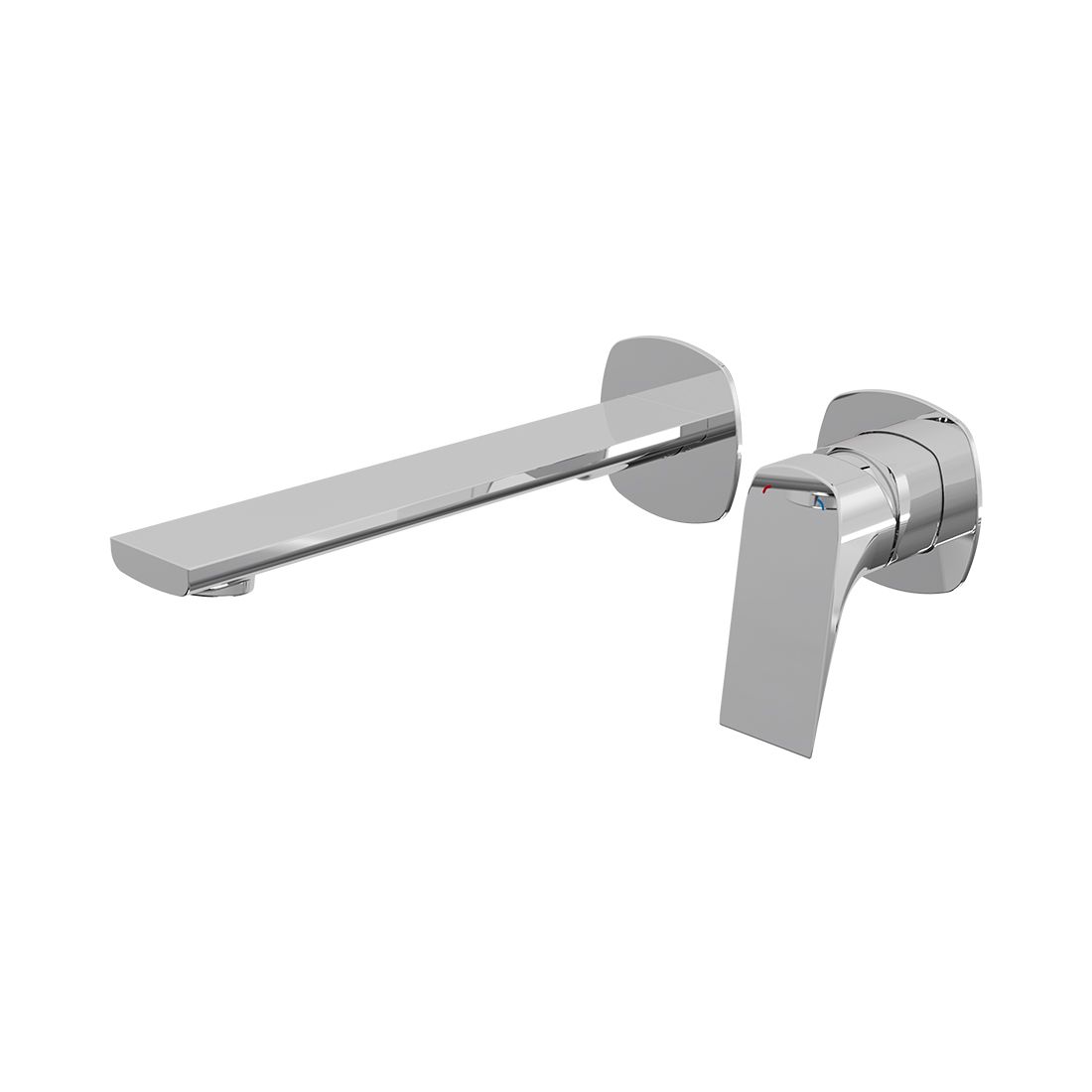 Vado Cameo Lever Wall Mounted Basin Mixer Tap For Low Pressure System ...