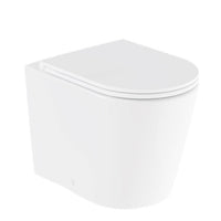 Vado Cameo Round Rimless Back To Wall Toilet With Slimline