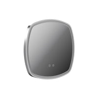 Vado Cameo Soft Square Illuminated Mirror - Satin Chrome