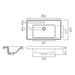 Vado Cameo Vanity Basin - 1 TH - Inset Basins