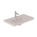 Vado Cameo Vanity Basin - 1 TH - Pink Clay / 800mm - Inset