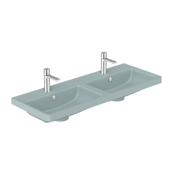 Vado Cameo Vanity Double Basin - 1200mm Wide - 1 TH - Cove