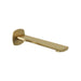 Vado Cameo Wall Mounted Bath Spout - Satin Brass - Bath