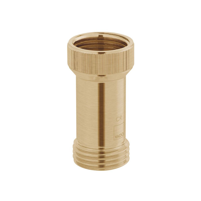 Vado Double Check Valve - Brushed Gold - Shower Components