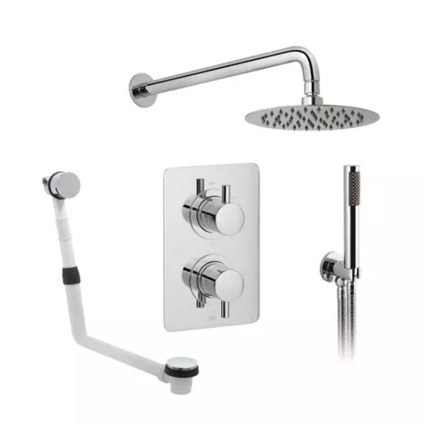 Vado DX Celsius 3 Outlet 2 Handle Thermostatic Shower Set