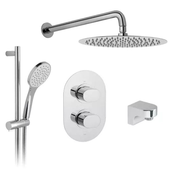 Vado DX Life 2 Outlet 2 Handle Thermostatic Shower set