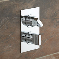 Vado DX Notion 1 Outlet 2 Handle Concealed Shower Valve