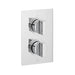 Vado DX Notion 3 Outlet 2 Handle Thermostatic Concealed