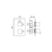 Vado DX Photon 2 Outlet 2 Handle Thermostatic Concealed