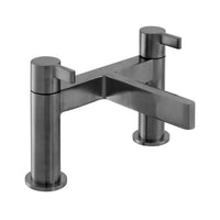 Vado Edit Deck Mounted Bath Filler Tap - Brushed Black