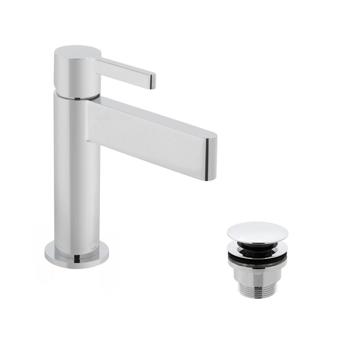 Vado Edit Mono basin mixer tap with universal waste