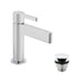 Vado Edit Mono basin mixer tap with universal waste