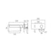 Vado Edit Wall Mounted Basin Mixer Tap - Basin Mixer Taps