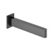 Vado Edit Wall Mounted Bath Spout - Brushed Black - Bath