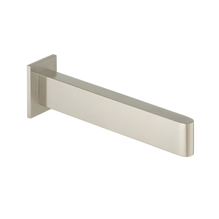 Vado Edit Wall Mounted Bath Spout - Brushed Nickel - Bath