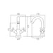 Vado Elements Basin Mixer Tap - Basin Mixer Taps