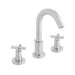 Vado Elements Deck Mounted 3 Hole Basin Mixer Tap With Pop