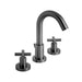 Vado Elements Deck Mounted Basin Mixer Tap With Pop Up