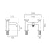 Vado Elements Deck Mounted Bath Filler Tap