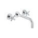 Vado Elements Wall Mounted 3 Hole Basin Mixer Tap