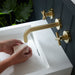 Vado Elements Wall Mounted Basin Mixer Tap - Basin Mixer