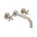Vado Elements Wall Mounted Basin Mixer Tap - Brushed Nickel