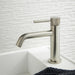 Vado Knurled Accents Slimline Deck Mounted Mono Basin Mixer