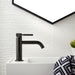 Vado Knurled Accents Slimline Deck Mounted Mono Basin Mixer