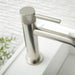 Vado Knurled Accents Slimline Deck Mounted Mono Basin Mixer
