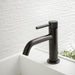 Vado Knurled Accents Slimline Deck Mounted Mono Basin Mixer